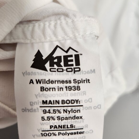 REI Co-Op Sahara White Button Up Shirt Medium - Picture 12 of 13